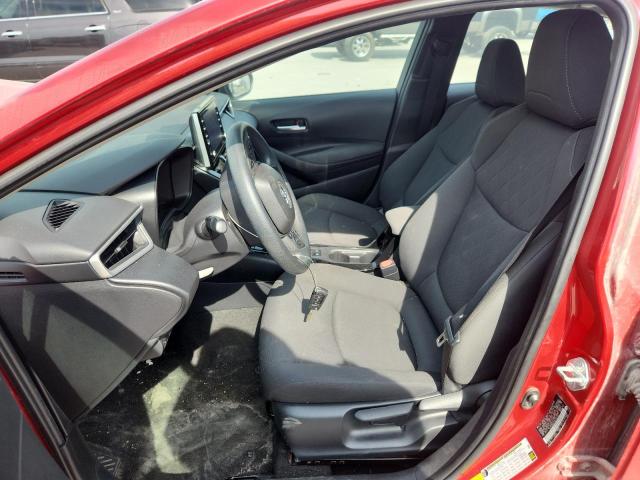 5YFEPMAE3MP165264 - 2021 TOYOTA COROLLA LE RED photo 7