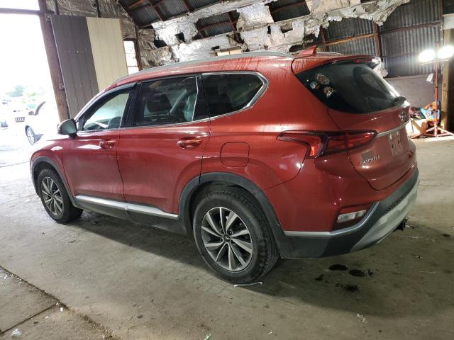5NMS3CAD1KH075733 - 2019 HYUNDAI SANTA FE SEL Կարմիր լուսանկար 2