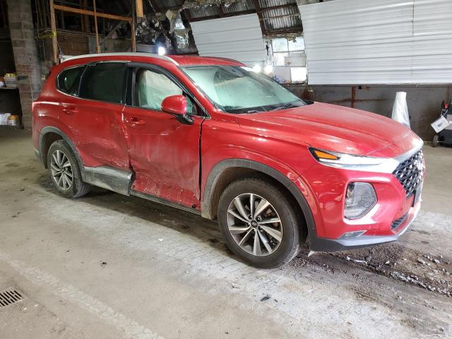 5NMS3CAD1KH075733 - 2019 HYUNDAI SANTA FE SEL Կարմիր լուսանկար 4