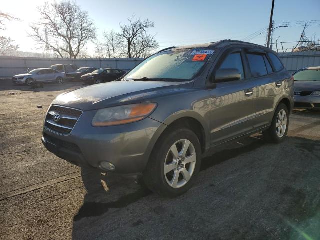 5NMSH13E59H332091 - 2009 HYUNDAI SANTA FE SE GRAY photo 1