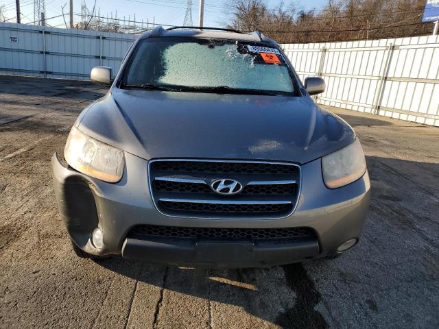 5NMSH13E59H332091 - 2009 HYUNDAI SANTA FE SE GRAY photo 5