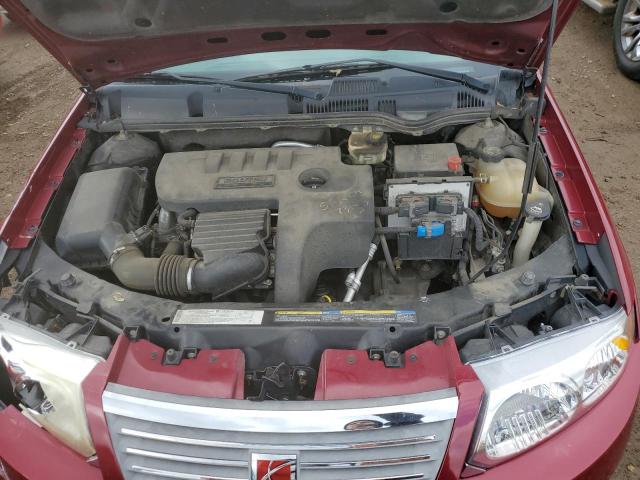 1G8AJ55F36Z194341 - 2006 SATURN ION LEVEL 2 RED photo 11