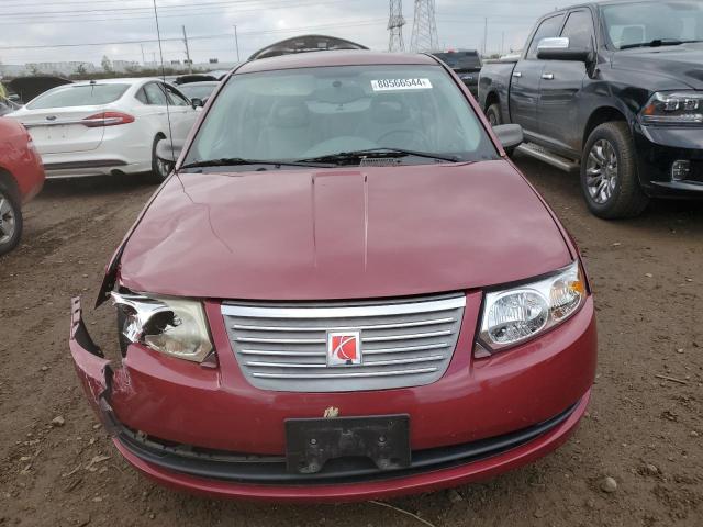 1G8AJ55F36Z194341 - 2006 SATURN ION LEVEL 2 RED photo 5