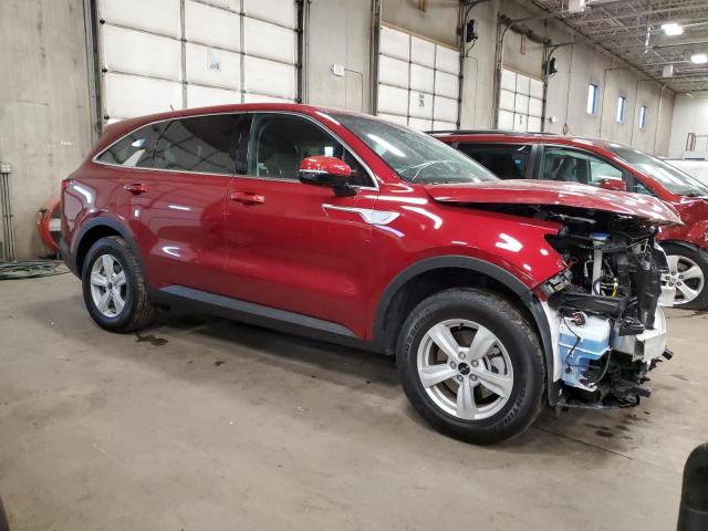 5XYRGDLC0PG176406 - 2023 KIA SORENTO LX RED photo 4