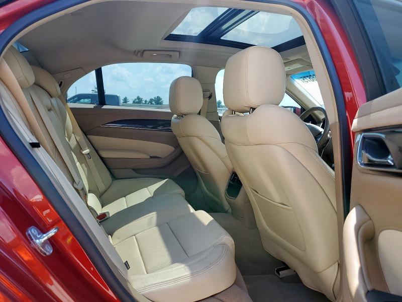 1G6AR5SX6F0106529 - 2015 CADILLAC CTS LUXURY COLLECTION მუქწითელი ფოტო 10