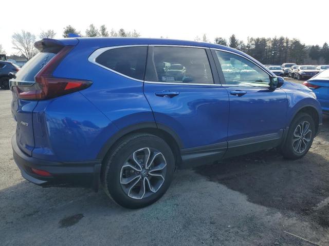 7FARW2H84LE008365 - 2020 HONDA CR-V EXL BLUE photo 3