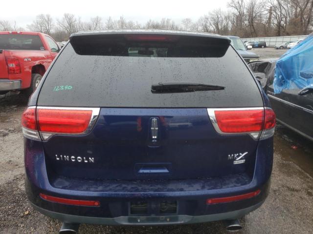 2LMDJ8JKXBBJ31533 - 2011 LINCOLN MKX BLUE photo 6