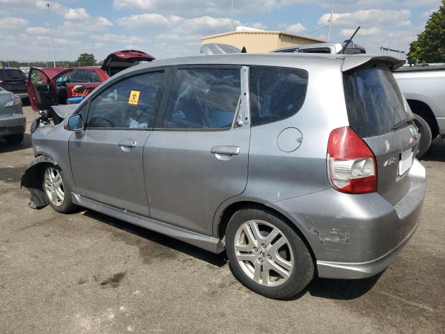 JHMGD38667S060956 - 2007 HONDA FIT S SILVER photo 2