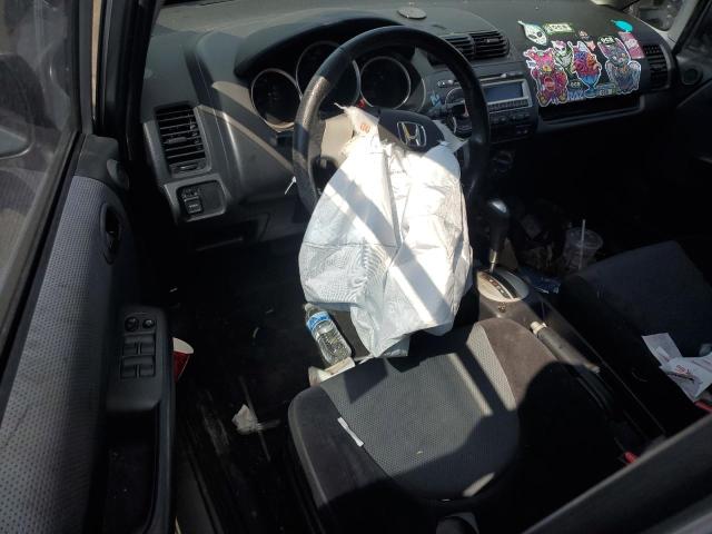 JHMGD38667S060956 - 2007 HONDA FIT S SILVER photo 8