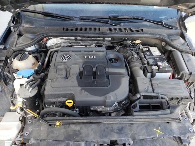 3VWLA7AJ6FM266443 - 2015 VOLKSWAGEN JETTA TDI CHARCOAL photo 11