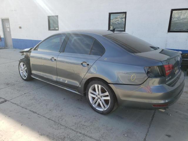 3VWLA7AJ6FM266443 - 2015 VOLKSWAGEN JETTA TDI CHARCOAL photo 2