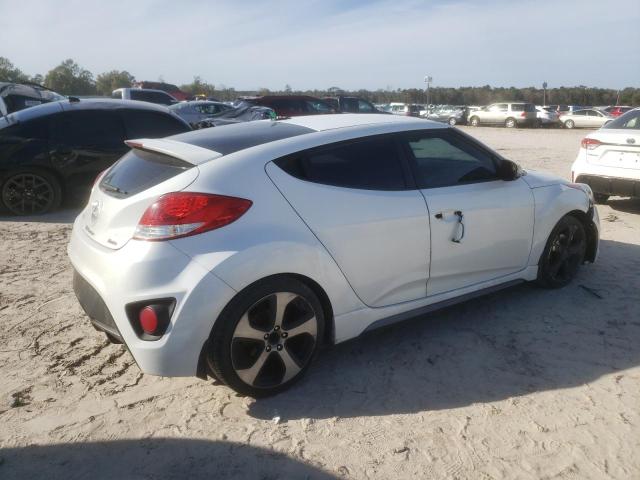 KMHTC6AE8FU229377 - 2015 HYUNDAI VELOSTER TURBO WHITE photo 3