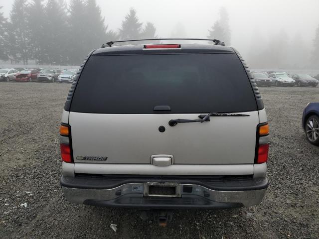 1GNEK13T16R167751 - 2006 CHEVROLET TAHOE K1500 BEIGE photo 6