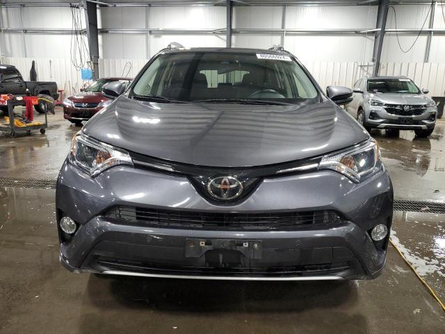 JTMRFREV5HJ133521 - 2017 TOYOTA RAV4 XLE GRAY photo 5