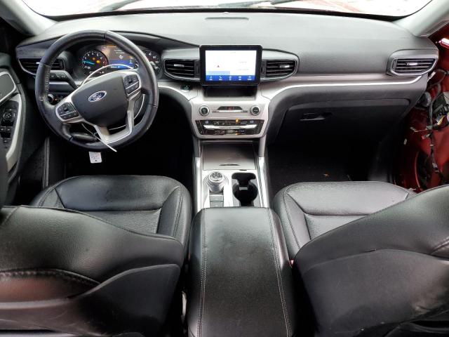 1FMSK7DH6LGC82048 - 2020 FORD EXPLORER XLT წითელი ფოტო 8