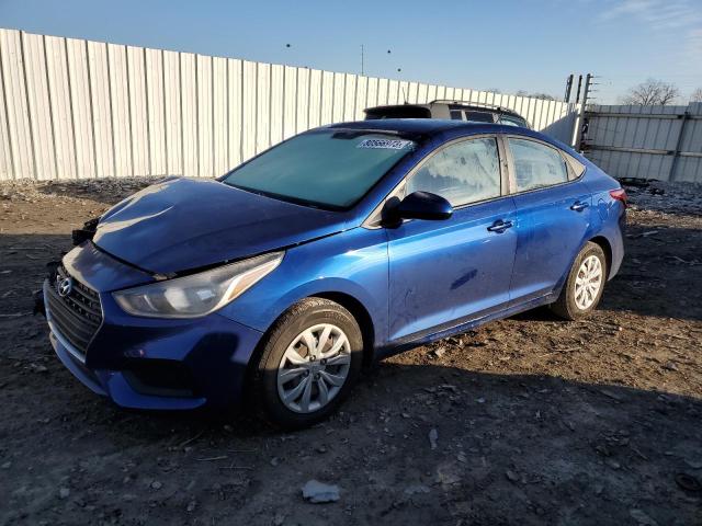 3KPC24A39JE021428 - 2018 HYUNDAI ACCENT SE BLUE photo 1