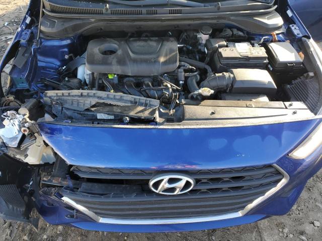 3KPC24A39JE021428 - 2018 HYUNDAI ACCENT SE BLUE photo 11