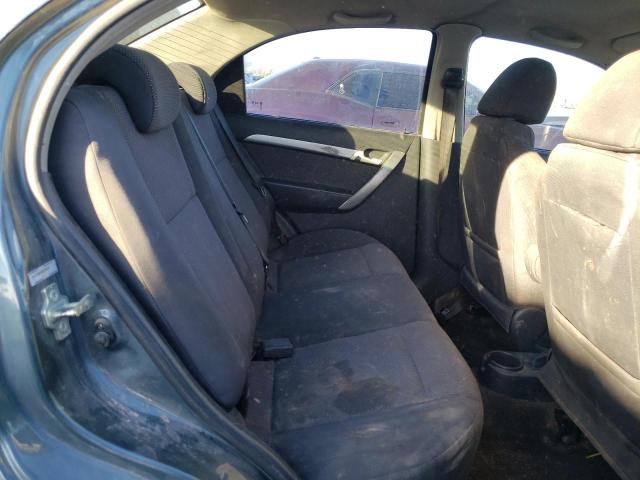 KL1TD5DE2AB126118 - 2010 CHEVROLET AVEO LS فيروزي صورة 10