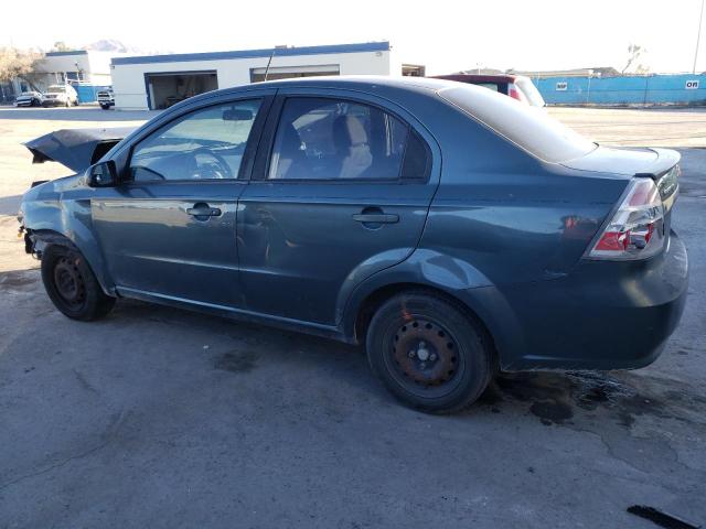 KL1TD5DE2AB126118 - 2010 CHEVROLET AVEO LS فيروزي صورة 2