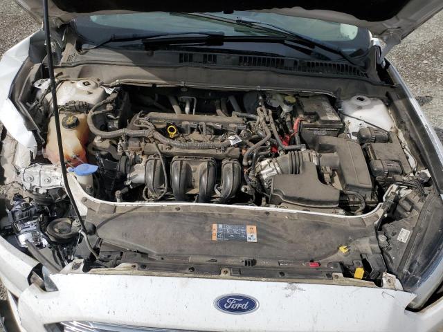 3FA6P0H70DR237008 - 2013 FORD FUSION SE WHITE photo 11