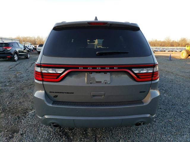 1C4RDJDG1LC408311 - 2020 DODGE DURANGO GT GRAY photo 6