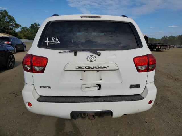 5TDBY64AX8S019557 - 2008 TOYOTA SEQUOIA SR5 白色 照片 6