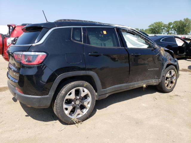 3C4NJDCB5JT113132 - 2018 JEEP COMPASS LIMITED BLACK photo 3