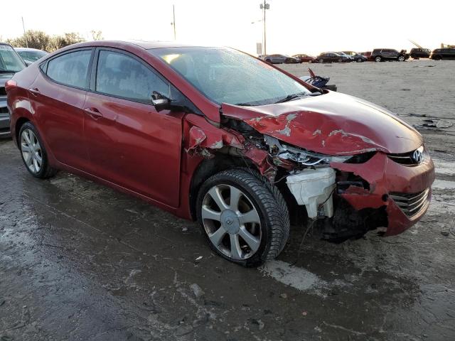 5NPDH4AE3DH312110 - 2013 HYUNDAI ELANTRA GLS BURGUNDY photo 4