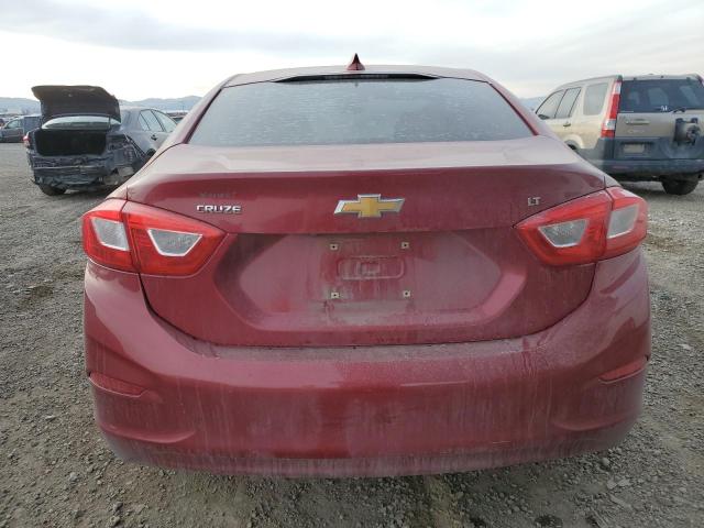 3G1BE5SM4HS517404 - 2017 CHEVROLET CRUZE LT RED photo 6