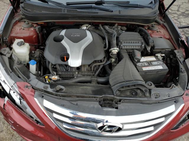 5NPEC4AB3EH811306 - 2014 HYUNDAI SONATA SE BURGUNDY photo 11