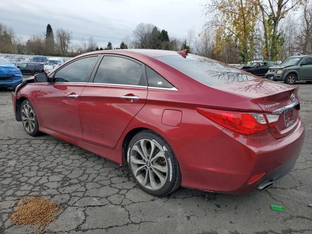 5NPEC4AB3EH811306 - 2014 HYUNDAI SONATA SE BURGUNDY photo 2