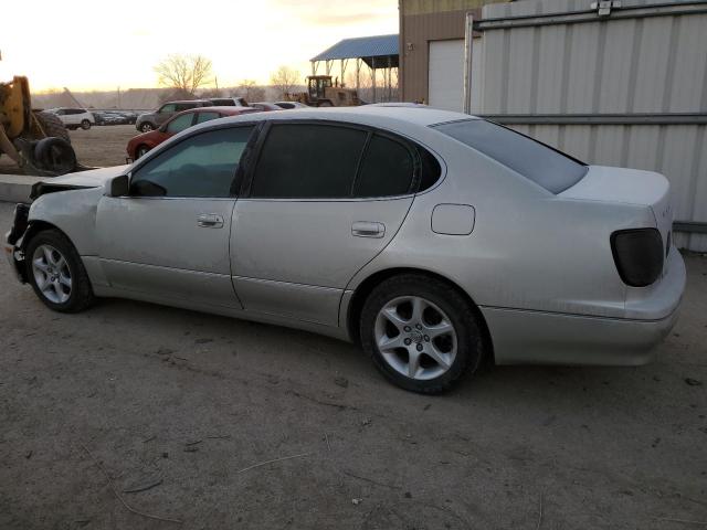 JT8BD69S730179337 - 2003 LEXUS GS 300 SILVER photo 2