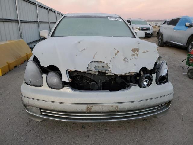 JT8BD69S730179337 - 2003 LEXUS GS 300 SILVER photo 5