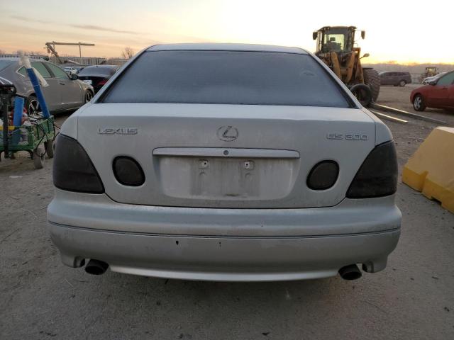 JT8BD69S730179337 - 2003 LEXUS GS 300 SILVER photo 6