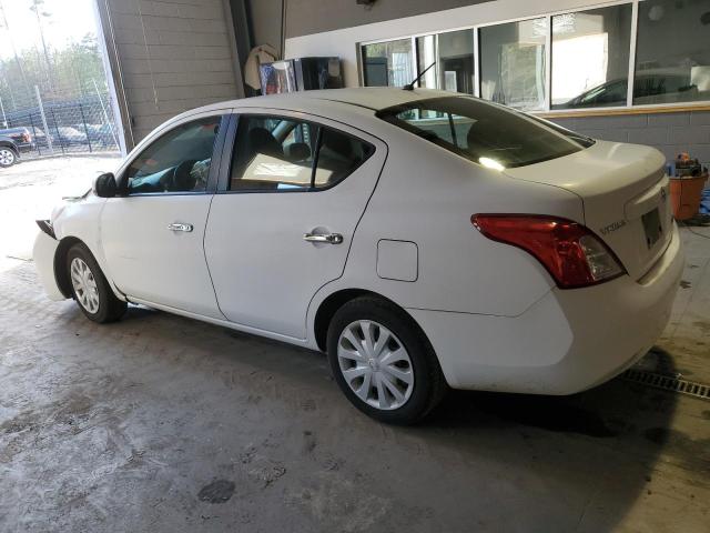 3N1CN7APXCL907285 - 2012 NISSAN VERSA S WHITE photo 2