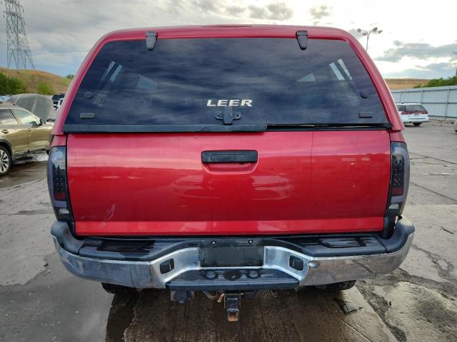 5TEUU42N86Z269586 - 2006 TOYOTA TACOMA ACCESS CAB Бордовый фото 6