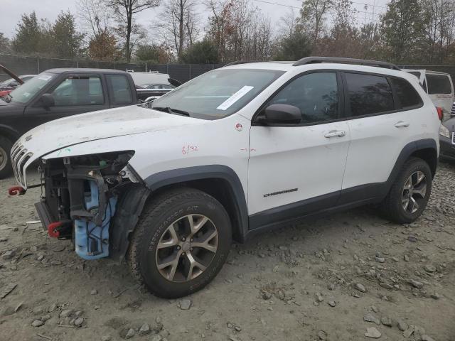 1C4PJMBB6EW284899 - 2014 JEEP CHEROKEE TRAILHAWK თეთრი ფოტო 1