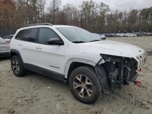 1C4PJMBB6EW284899 - 2014 JEEP CHEROKEE TRAILHAWK WHITE photo 4