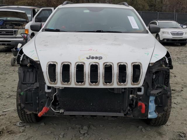 1C4PJMBB6EW284899 - 2014 JEEP CHEROKEE TRAILHAWK WHITE photo 5