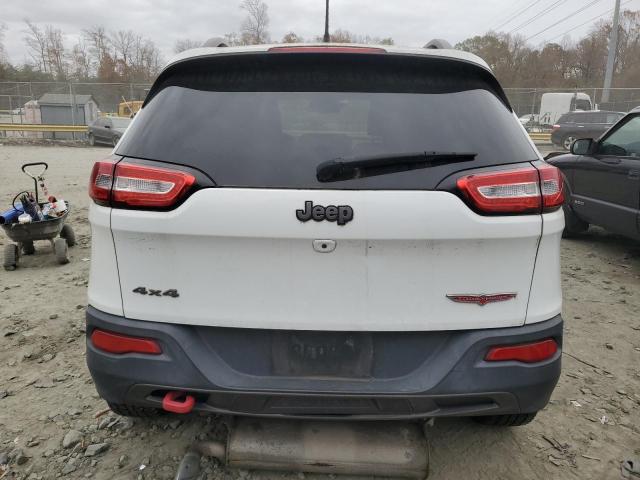 1C4PJMBB6EW284899 - 2014 JEEP CHEROKEE TRAILHAWK თეთრი ფოტო 6