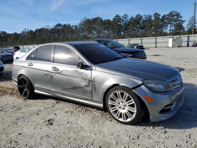 WDDGF5EB1BR170425 - 2011 MERCEDES-BENZ C 300 GRAY photo 4