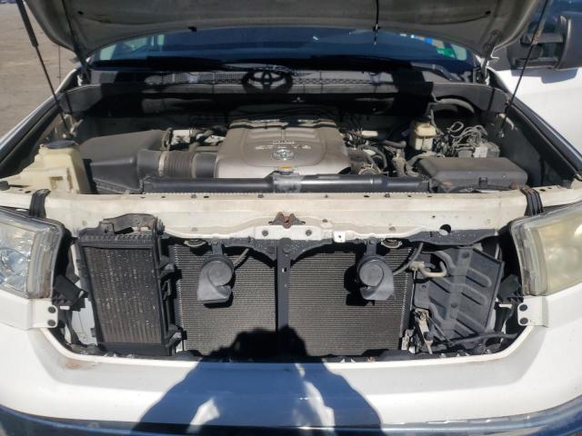 5TBRV54137S453215 - 2007 TOYOTA TUNDRA DOUBLE CAB SR5 WHITE photo 11