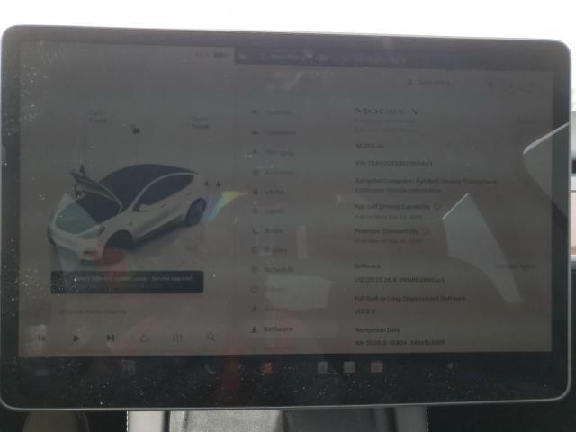 7SAYGDEE8RF205643 - 2024 TESLA MODEL Y Ақ фото 9