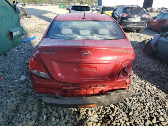 KMHCT4AE7GU995087 - 2016 HYUNDAI ACCENT SE Kırmızı fotoğraf 6