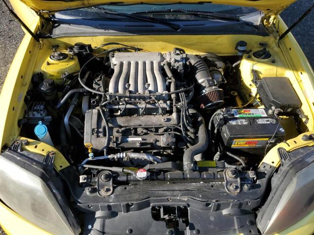 KMHHN65F76U188470 - 2006 HYUNDAI TIBURON GT YELLOW photo 11