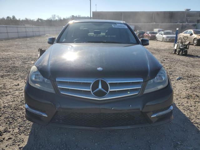 WDDGF4HB0CA669688 - 2012 MERCEDES-BENZ C 250 BLACK photo 5