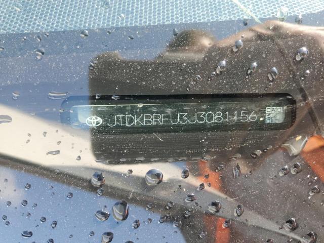 JTDKBRFU3J3081156 - 2018 TOYOTA PRIUS Ağ foto 12