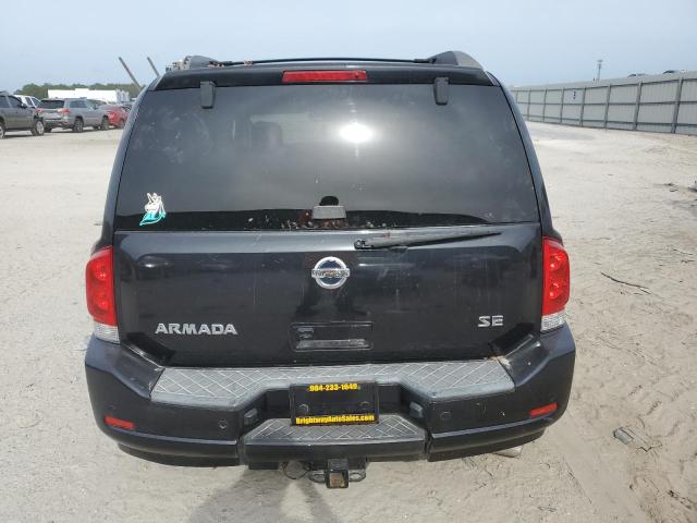 5N1BA08D78N603986 - 2008 NISSAN ARMADA SE BLUE photo 6