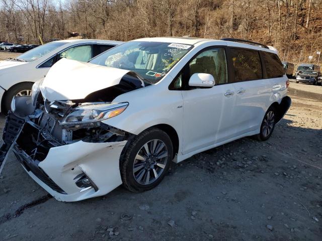 5TDDZ3DC1LS237935 - 2020 TOYOTA SIENNA XLE WHITE photo 1