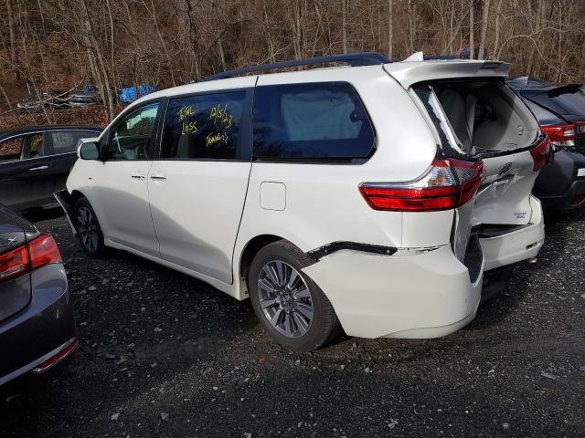 5TDDZ3DC1LS237935 - 2020 TOYOTA SIENNA XLE WHITE photo 2